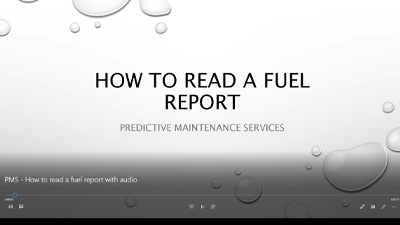 Fuel Report Video